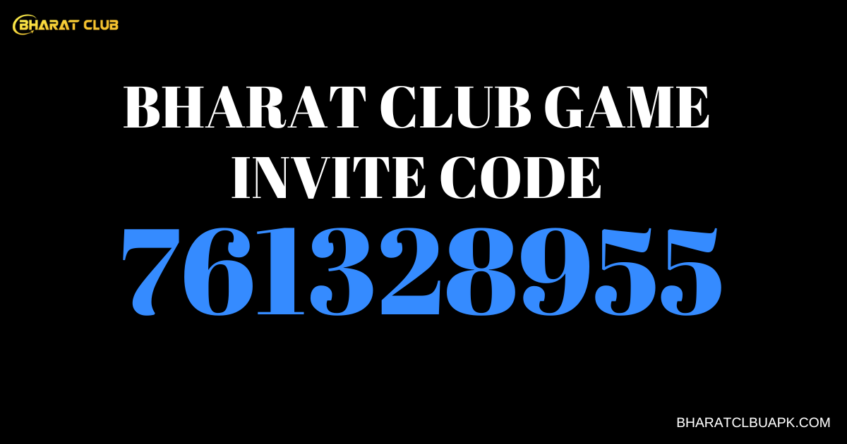 bharat club game invite code